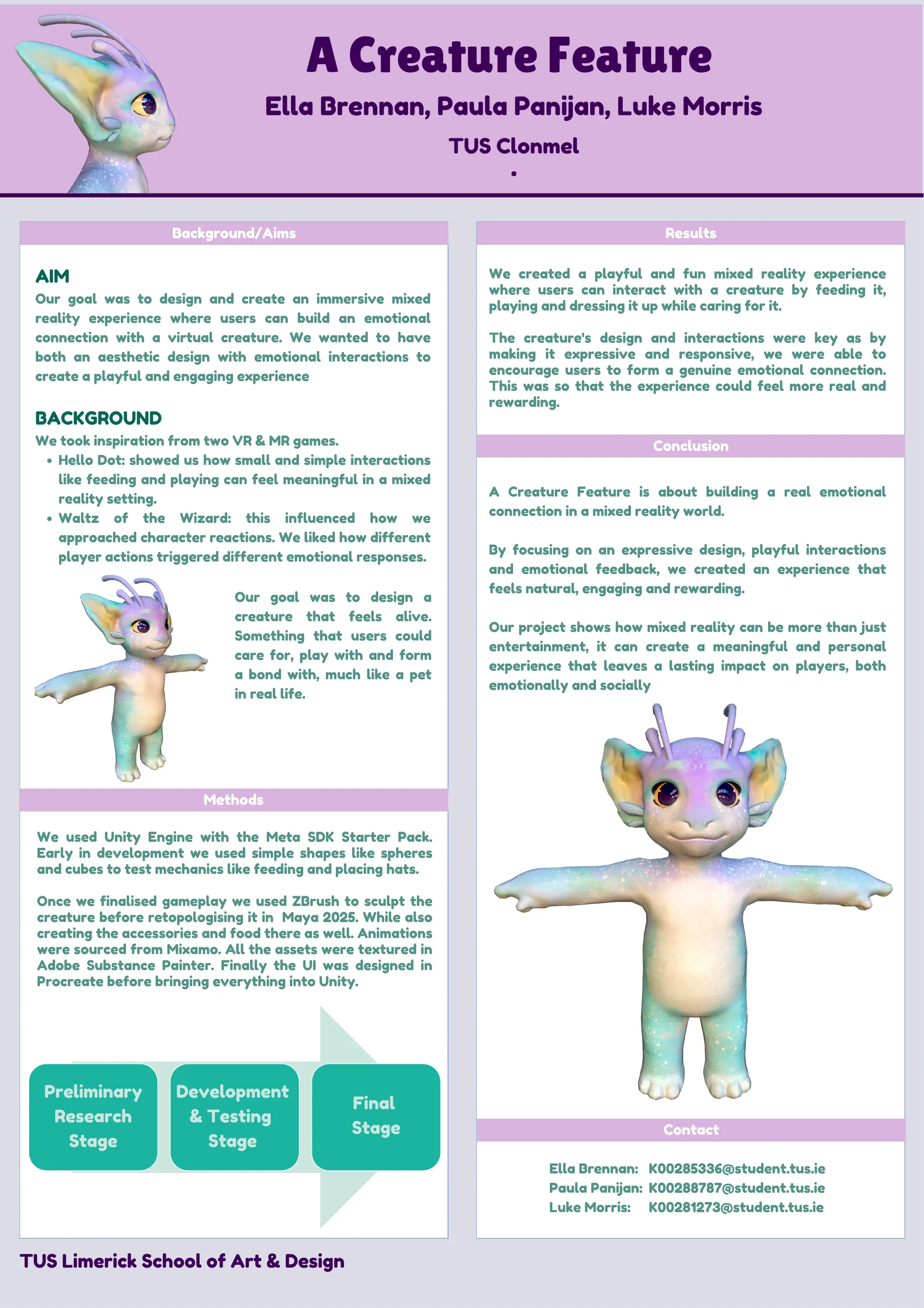 A Creature Feature Poster